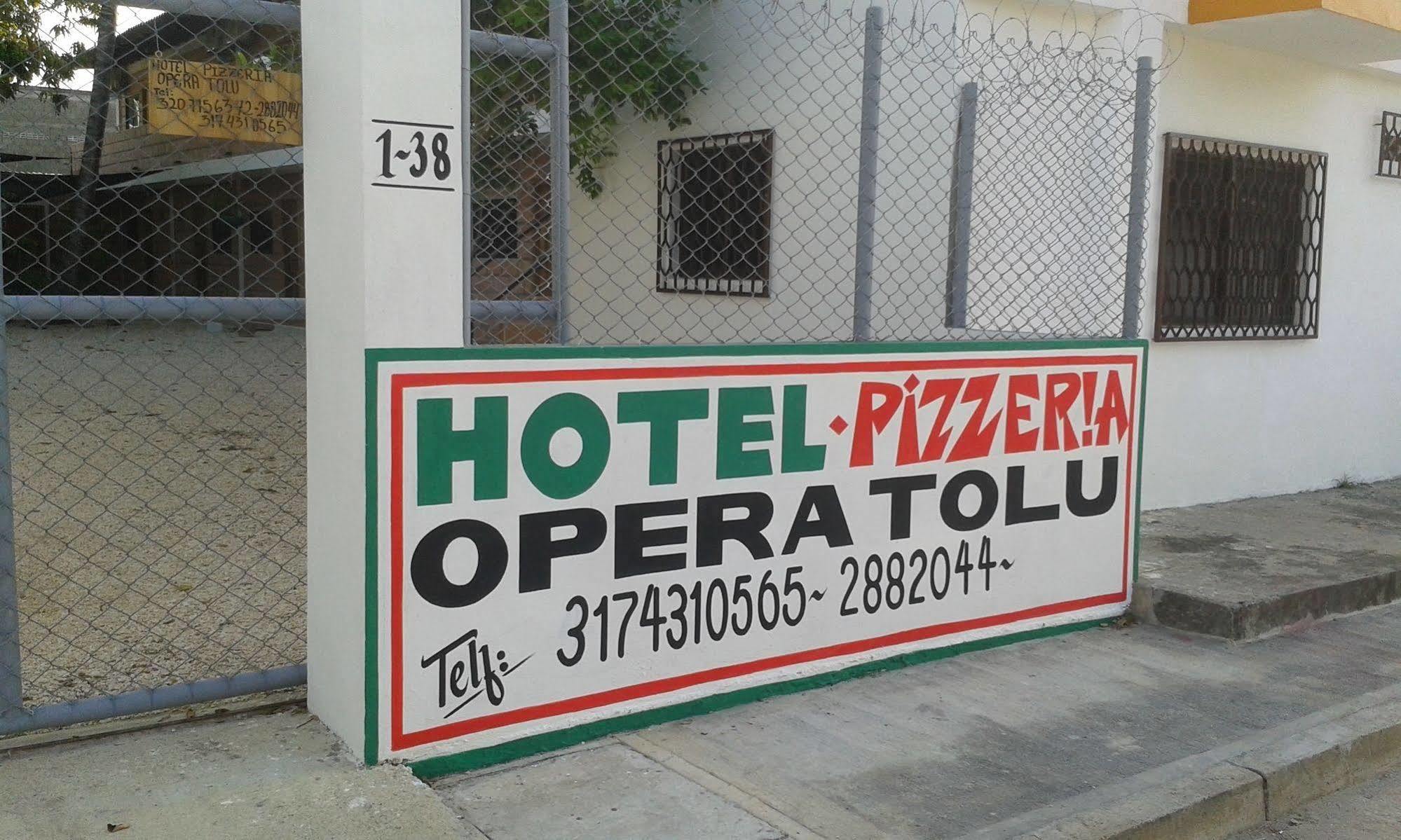 Hotel Pizzeria Opera Tolú Exteriér fotografie